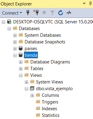 Vistas en SQL
